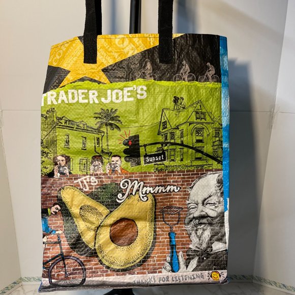 4- Trader Joe's Reusable State Totes - 4 Pack bundle - Picture 2 of 4